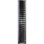 V Bar Floating Wine Rack - Single Spaced Label View Pegs - Image 8