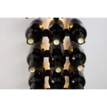 V Bar Floating Wine Rack - Single Spaced Cork Forward Pegs - Image 3