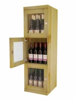 Three Level – Wine Storage Lockers With Fixed Shelves - Image 4