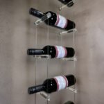 12 BOTTLE INVISIBLE PEG CABLE WINE RACK - Image 2