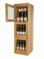 Three Level – Wine Storage Lockers With Fixed Shelves - Image 6