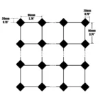 Custom Built Wine Rack <br/>Mahogany Finish | Un-Assembled - Image 2