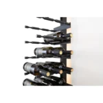 V Bar Floating Wine Rack - Single Spaced Label View Pegs - Image 9