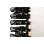 V Bar Floating Wine Rack - Single Spaced Label View Pegs - Image 2