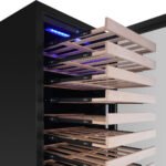 UPRIGHT LOW-E GLASS DOOR DUAL ZONE LARGE WINE COOLER - Image 9